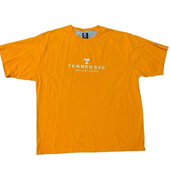 VTG Starter Embroidered Tennessee Volunteers Orange Short Sleeve TShirt Size 2XL - Picture 1 of 5